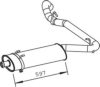 RENAU 7700314826 End Silencer